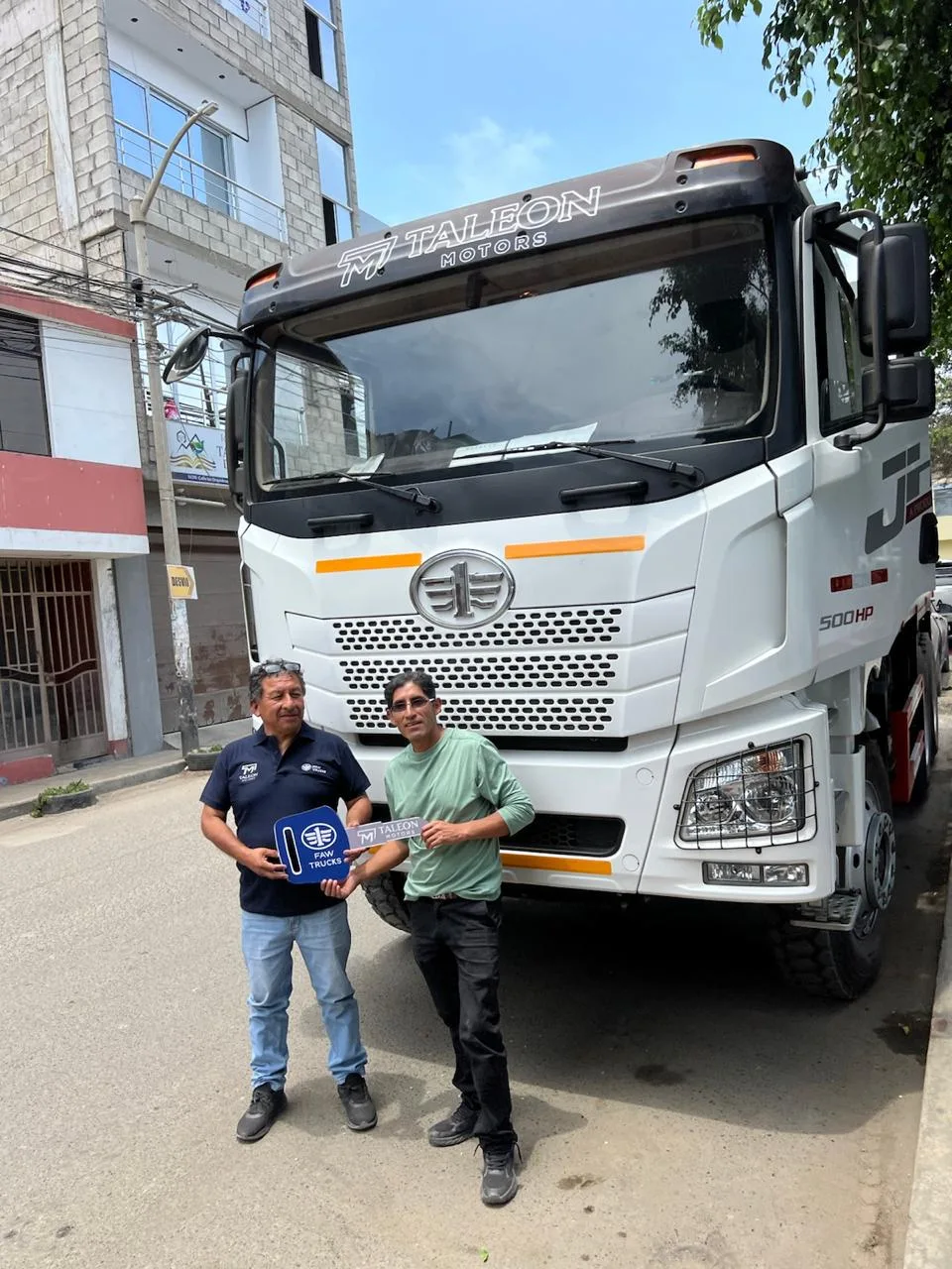 Entrega a un cliente